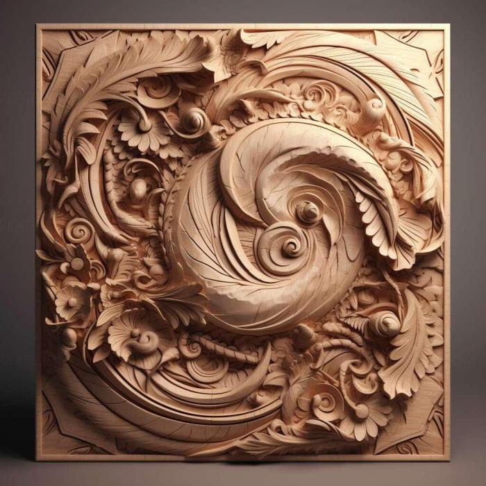 نموذج ثلاثي الأبعاد لآلة CNC 3D Art 